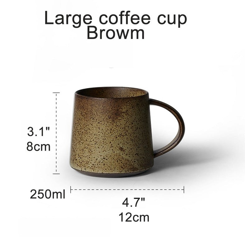 3 Different Shape Small Handmade Espresso Cup