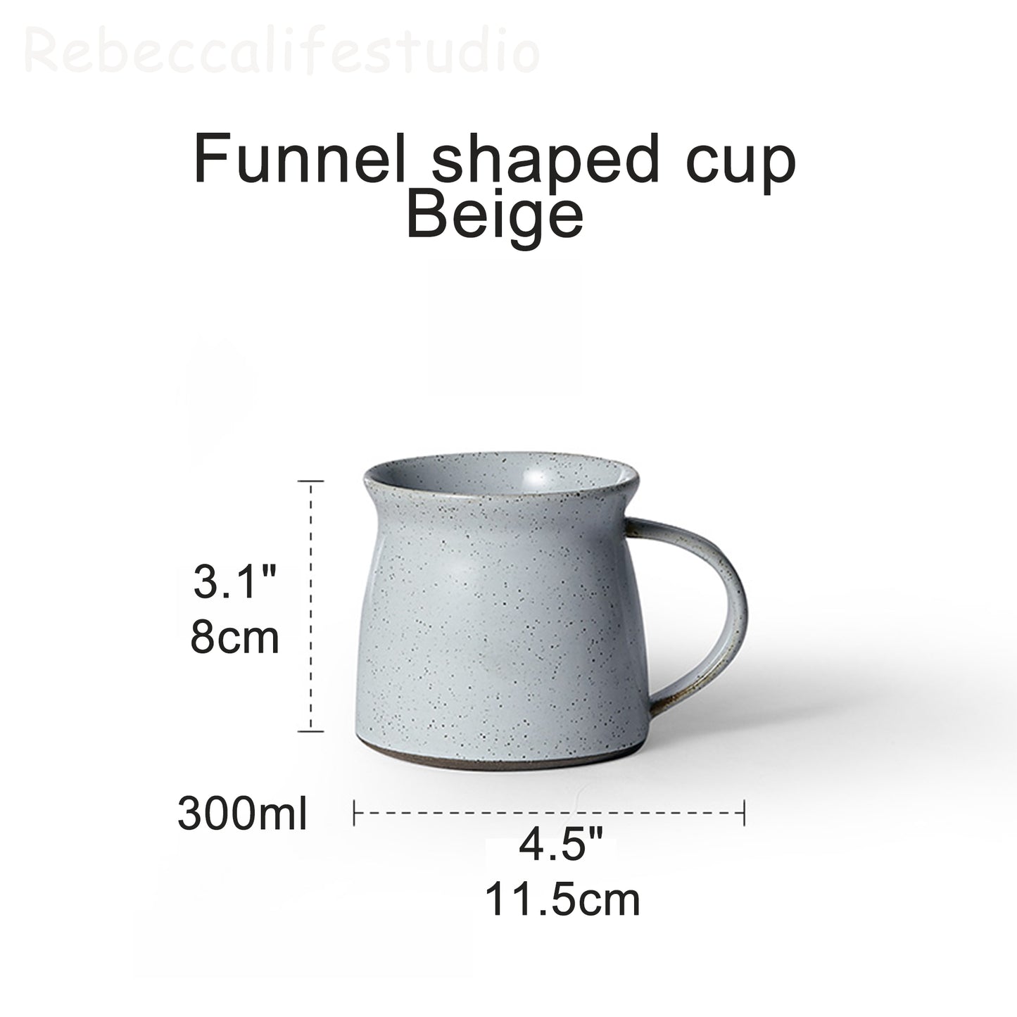 3 Different Shape Small Handmade Espresso Cup
