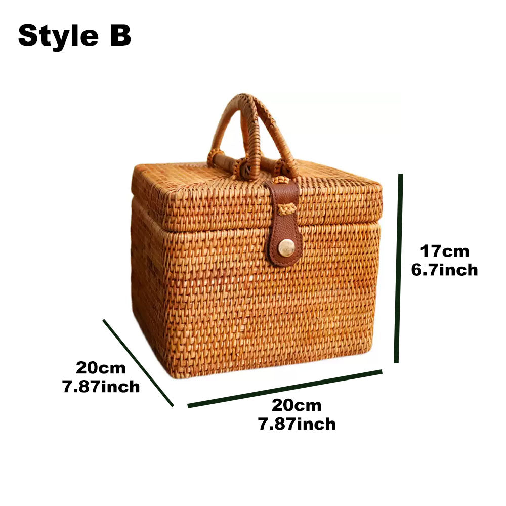 rattan organizer