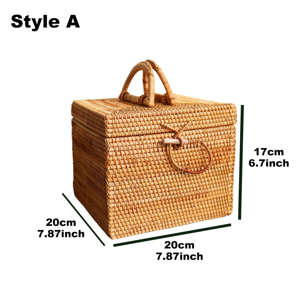 rattan organizer