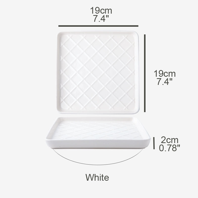 Square Checkered Tray|Jewelry Trays