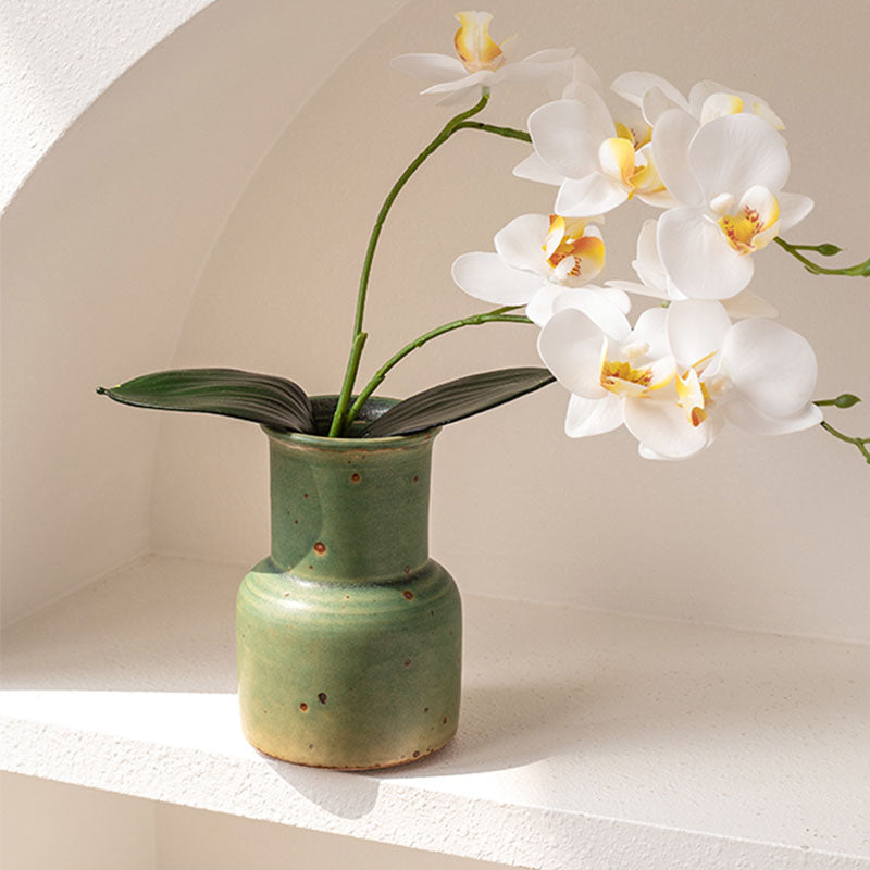 Vintage Green Vase