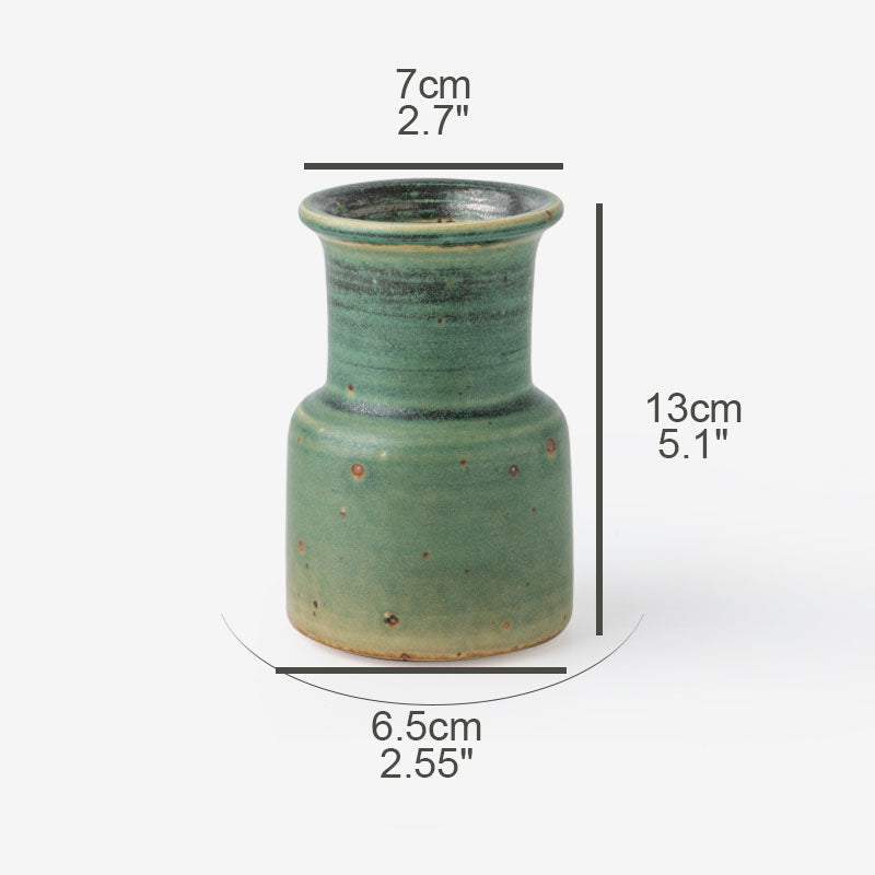 Vintage Green Vase