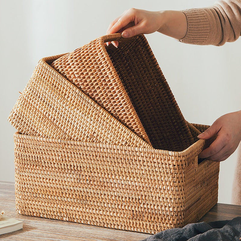 large wicker basket