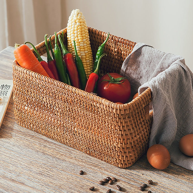 large wicker basket