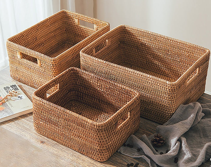 large wicker basket