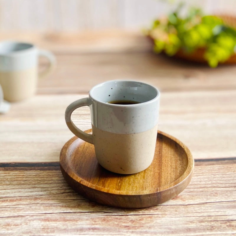 2.7oz / 80ml Small handmade coffee cups