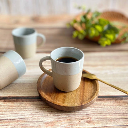 2.7oz / 80ml Small handmade coffee cups