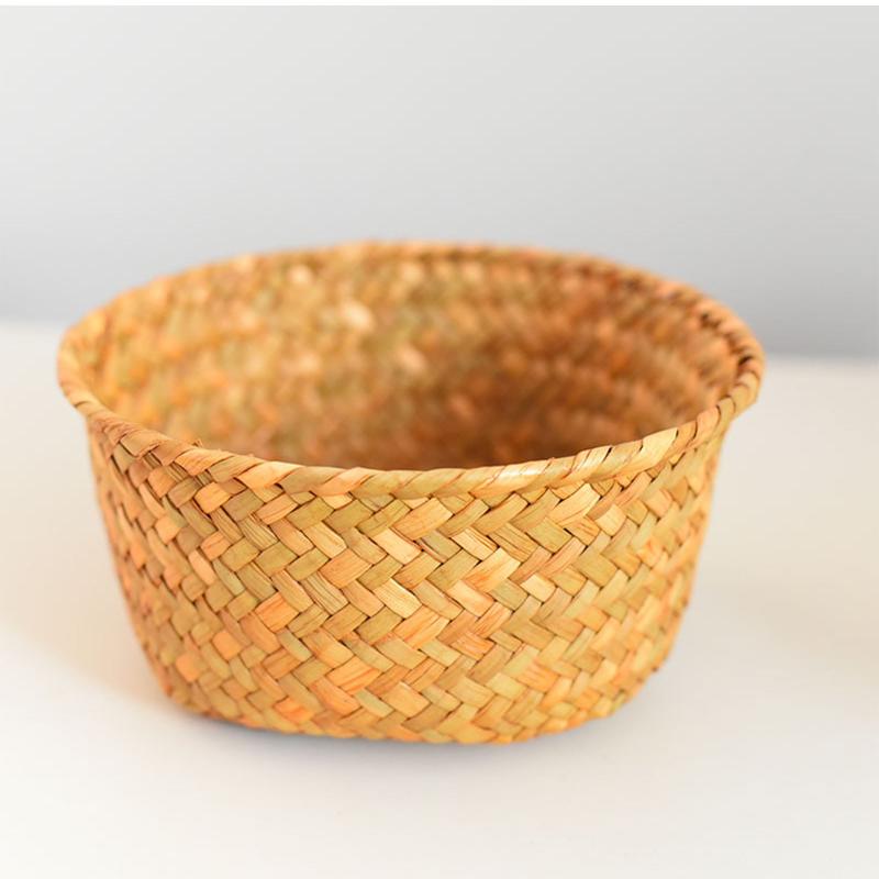 Small Size Tabletop Seagrass Basket Set