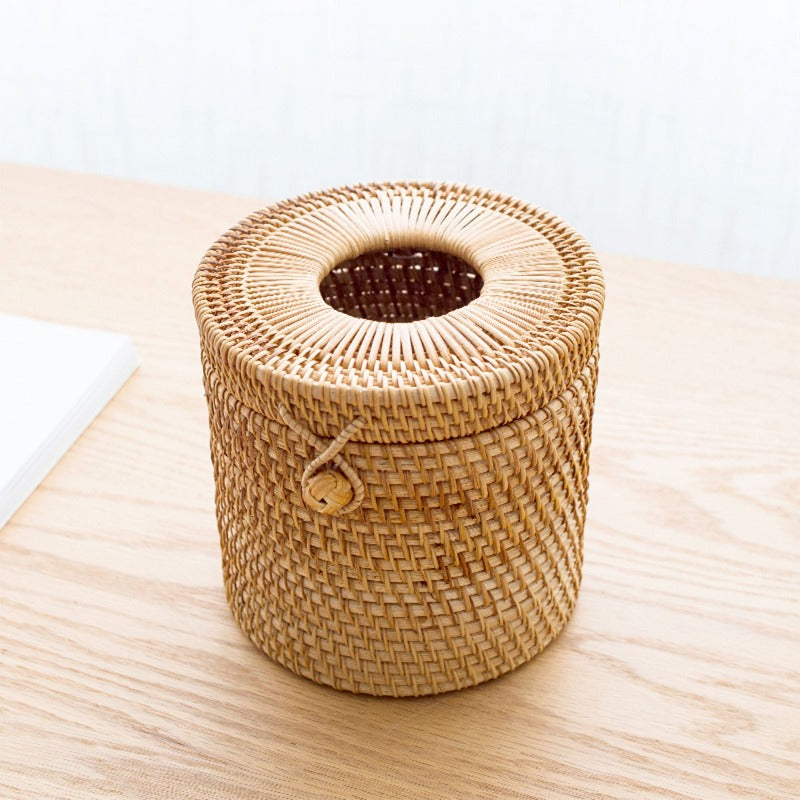 Wicker Tissue Box Cover