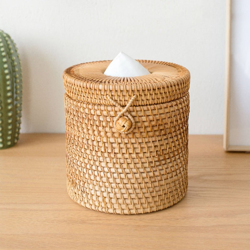 Wicker Tissue Box Cover