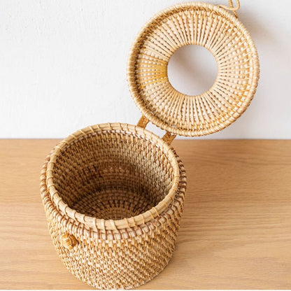 Wicker Tissue Box Cover