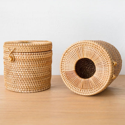 Wicker Tissue Box Cover