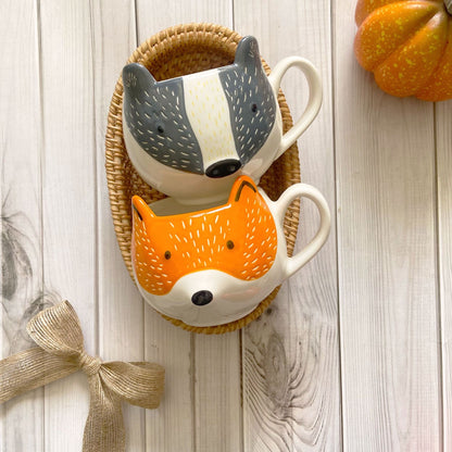 Raccoon Mug Colorgul Animal shape mug