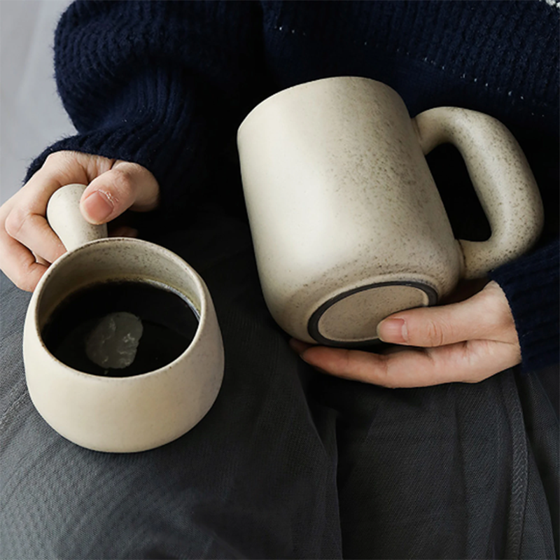 Beige Large size coffee cup