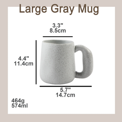 Beige Large size coffee cup