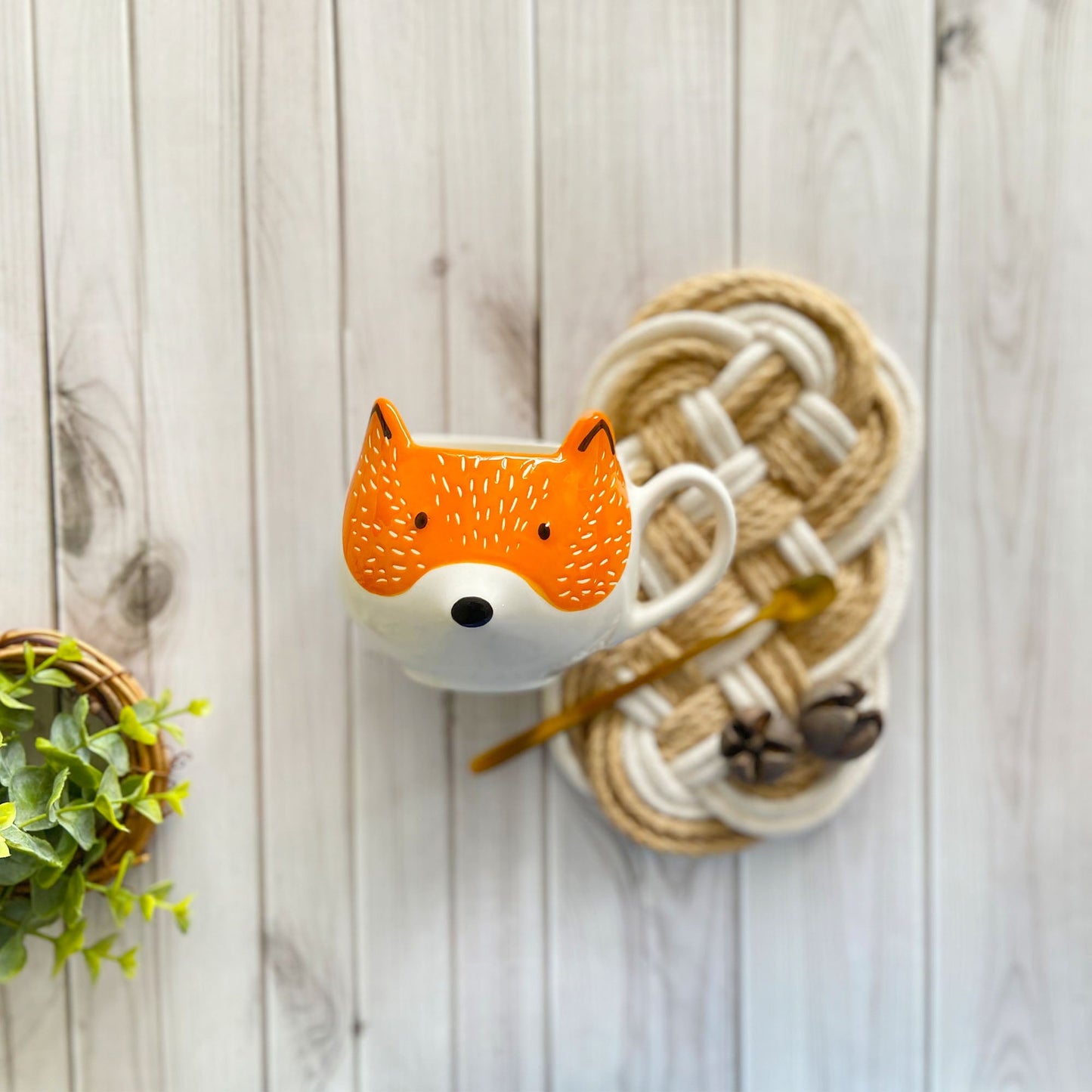 Cute unique hedgehog mug