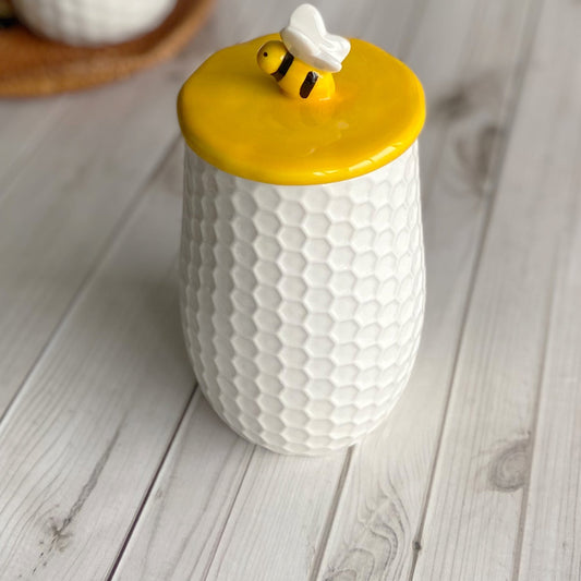 Woodland Honey Bee Tea Canisters Storager