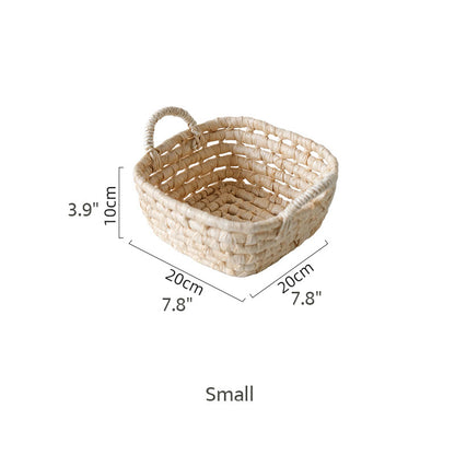 Natural Woven Storage Basket 3 Sizes