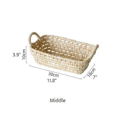 Natural Woven Storage Basket 3 Sizes