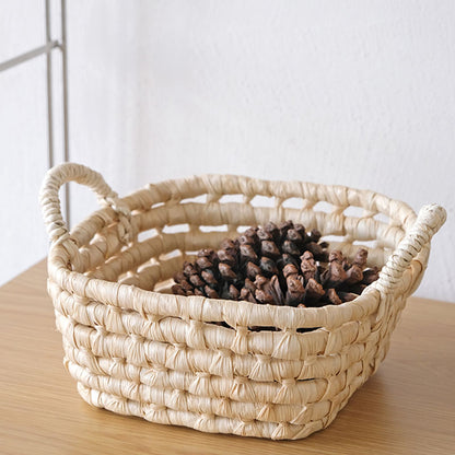 Natural Woven Storage Basket 3 Sizes