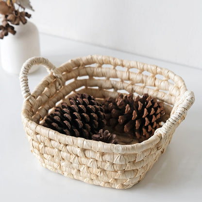 Natural Woven Storage Basket 3 Sizes