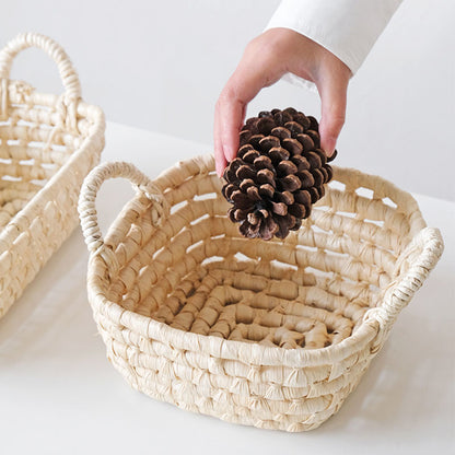 Natural Woven Storage Basket 3 Sizes