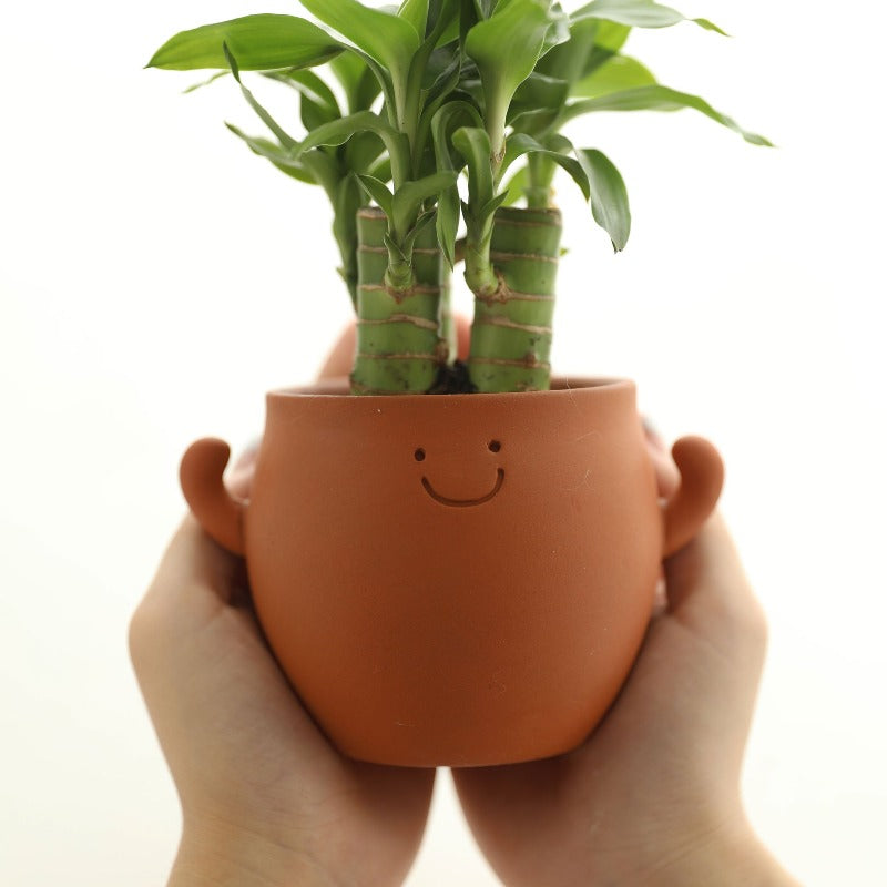 nice plant pots Handmade Natural Ceramic Flowerpot