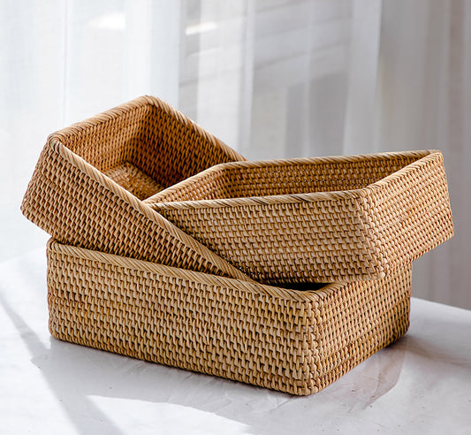 Rectangular Decor Baskets in Different Sizes