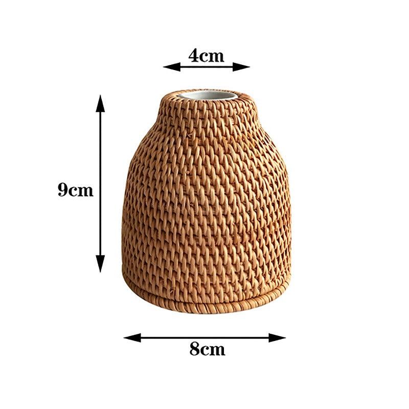 Rattan Vase