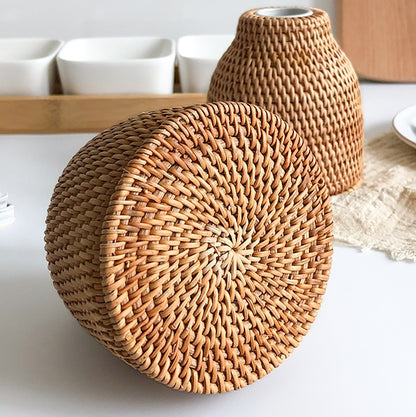 Rattan Vase