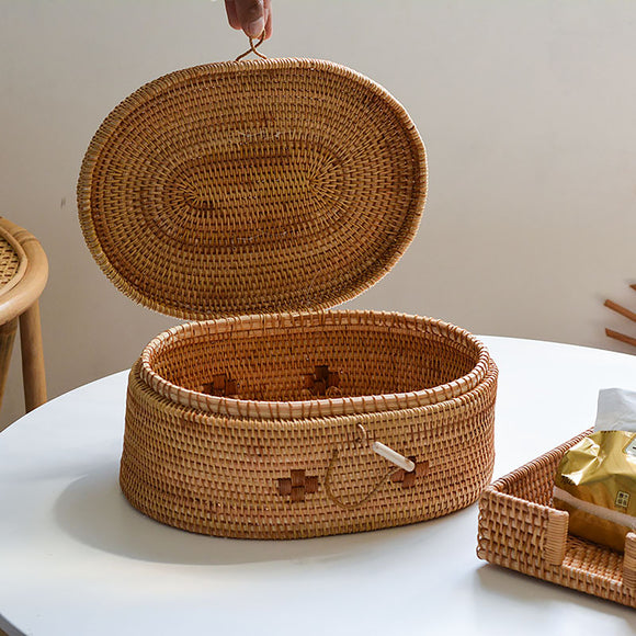 Natural Miniature Straw Baskets, Mini Wicker Baskets, Small Rustic
