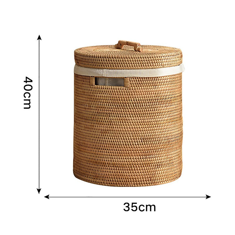 Large Wicker Laundry Basket