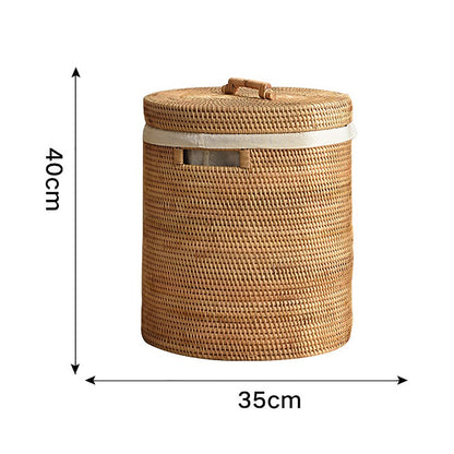 Large Wicker Laundry Basket