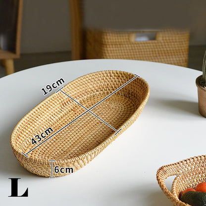 Rattan Bread Baskets | Coffee Table Storage