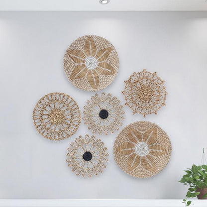 straw baskets