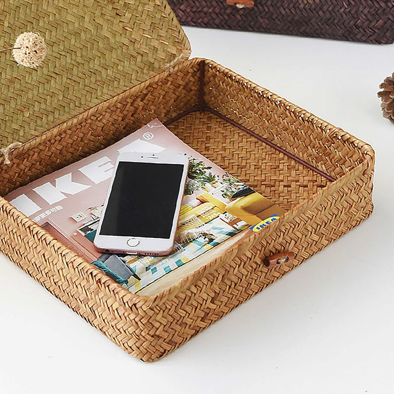 Seagrass Basket | Desktop Organizers