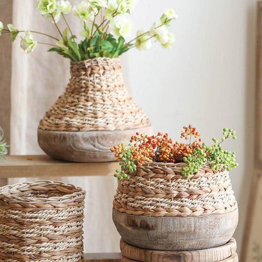 rustic vase